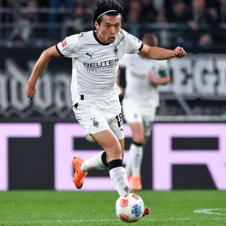 Gladbachs Machino meldet sich fit fürs Bayern-Spiel