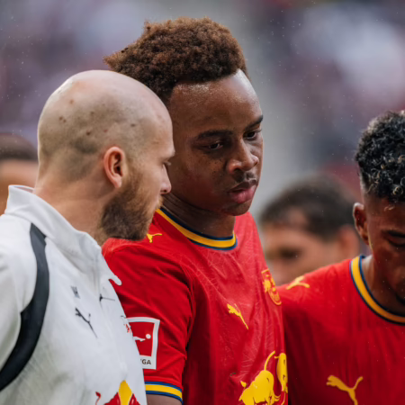 Erneut die Schulter: RB Leipzig bangt wieder um Ouedraogo