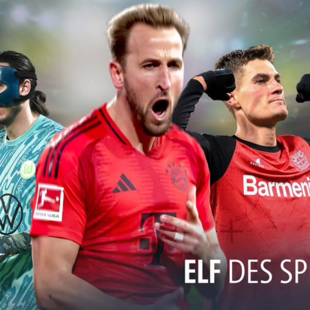 11. Bundesliga-Spieltag: Maskenmann und Dreierpacker in der Elf des Tages 