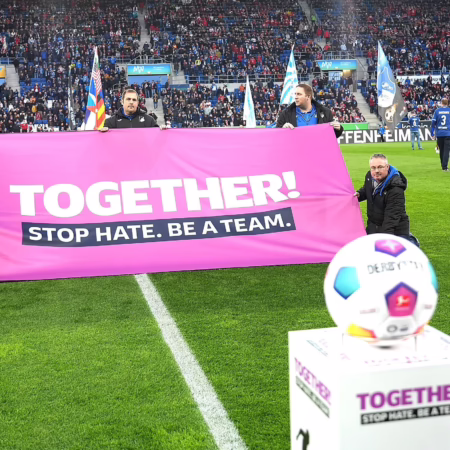 „Zusammen schaffen wir vieles“: DFL mit Aktionsspieltag für Toleranz