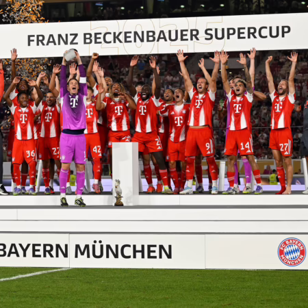 Franz-Beckenbauer-Supercup 2026: Double-Sieger Bayern spielt auswärts